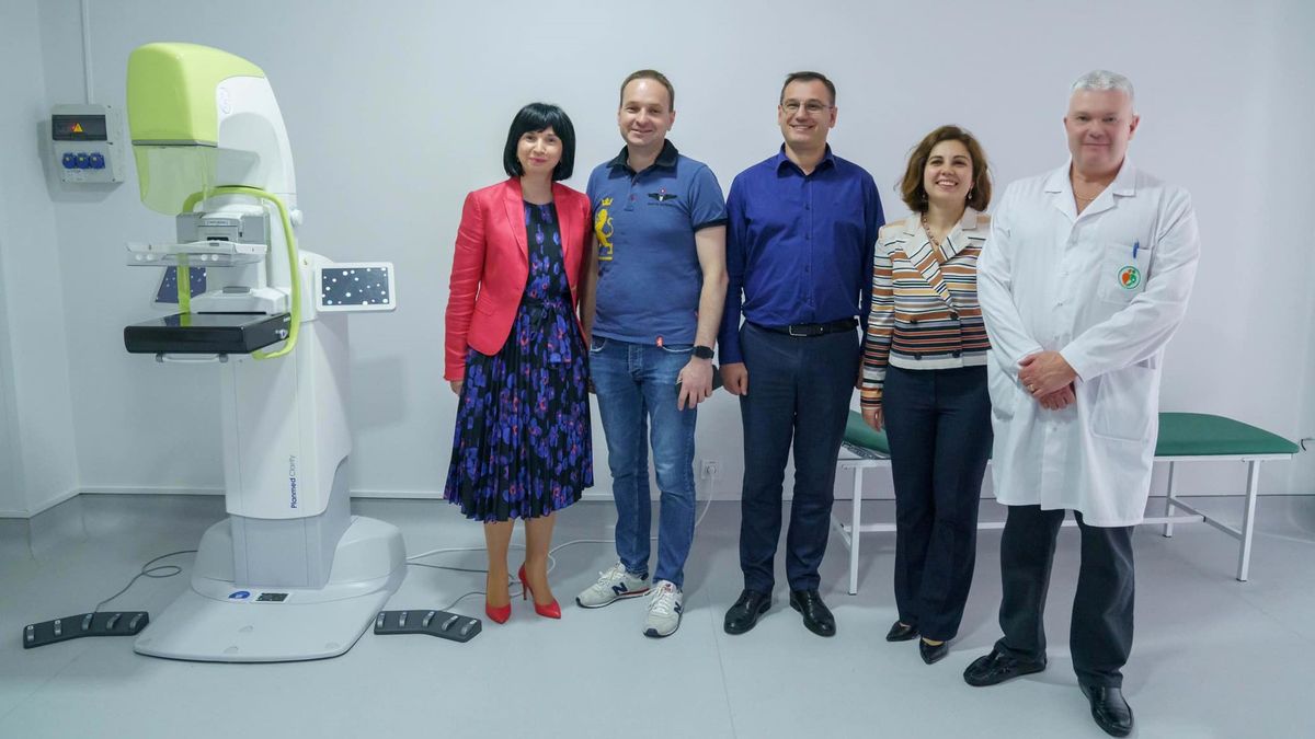 У Львівському перинатальному центрі запрацював кабінет мамографії