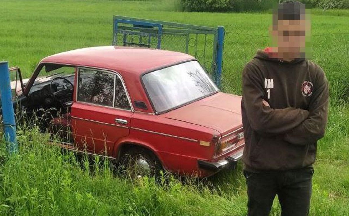 20-річний мешканець села на Рівненщині вкрав ВАЗ заради дівчини