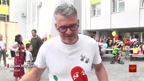 Арсен Мірзоян виступив перед пацієнтами «Чорнобильської лікарні»
