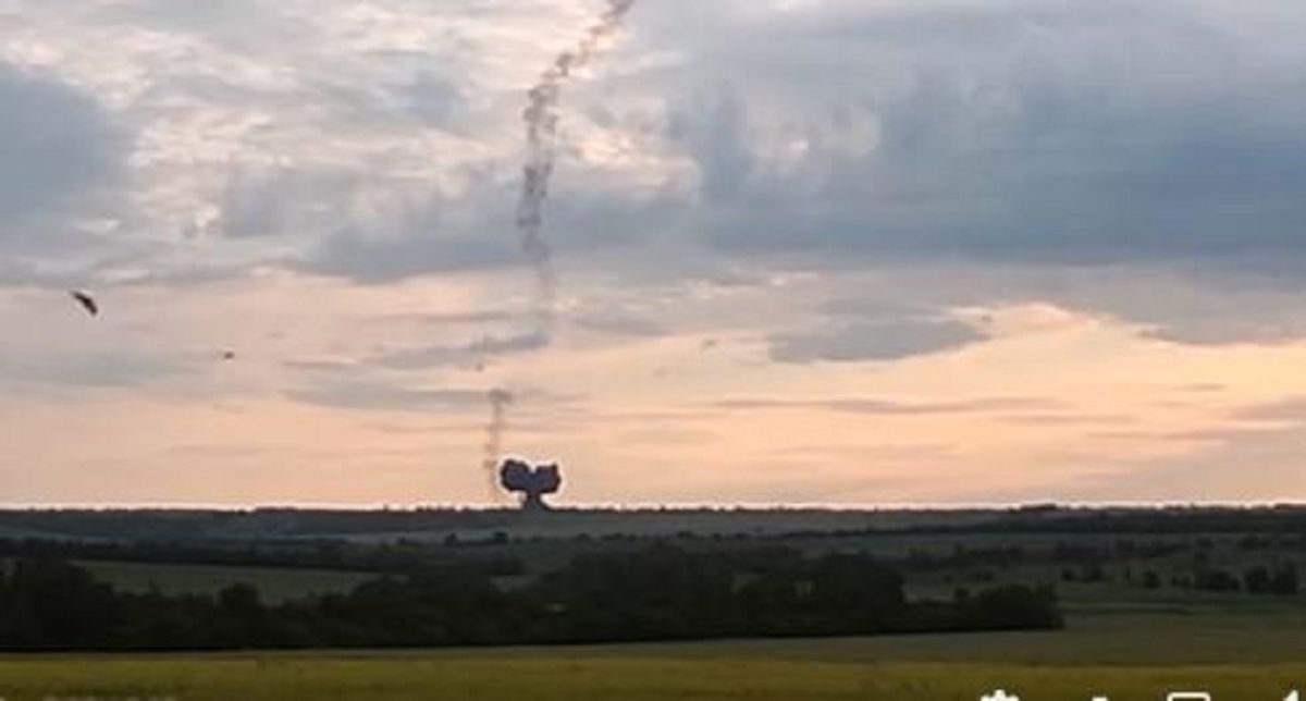 У Запорізькій області ЗСУ збили російський літак Су-25
