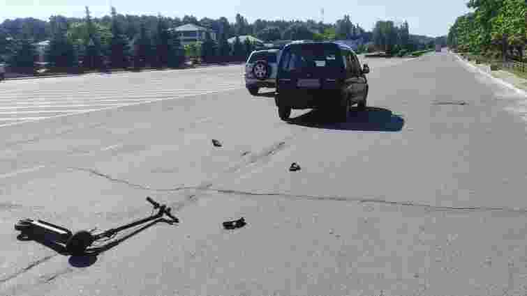Водій Citroen збив 10-річного хлопця на електросамокаті на Рівненщині