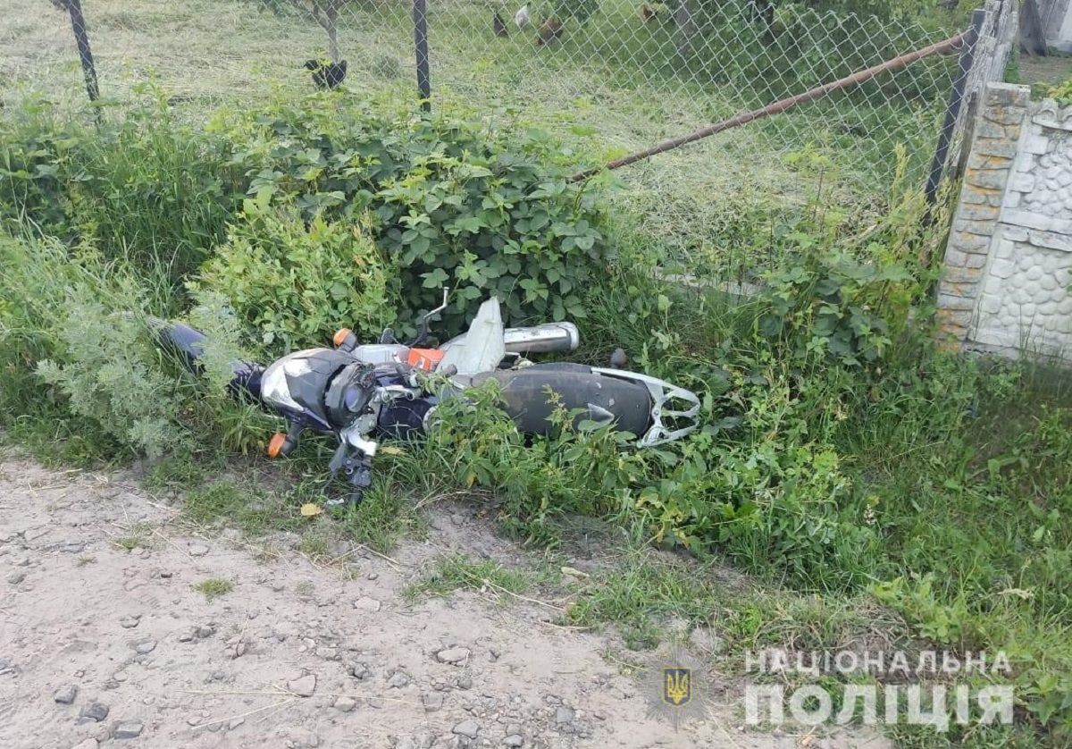 П'яний мотоцикліст на смерть збив 7-річного хлопчика на Волині