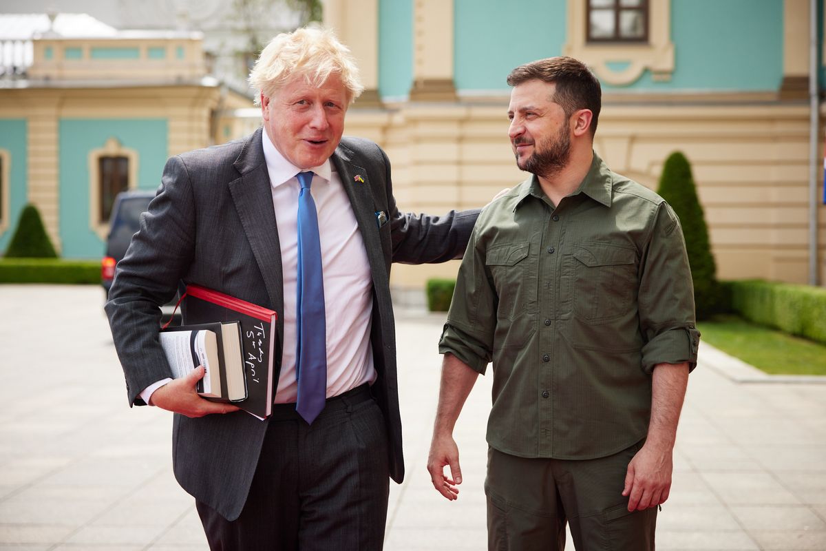 Британський прем’єр Борис Джонсон вдруге раптово відвідав Київ