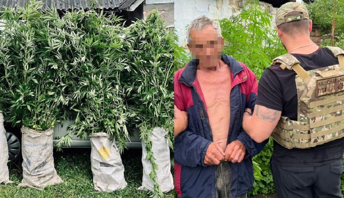 66-річного рецидивіста з Львівщини затримали за розповсюдження наркотиків
