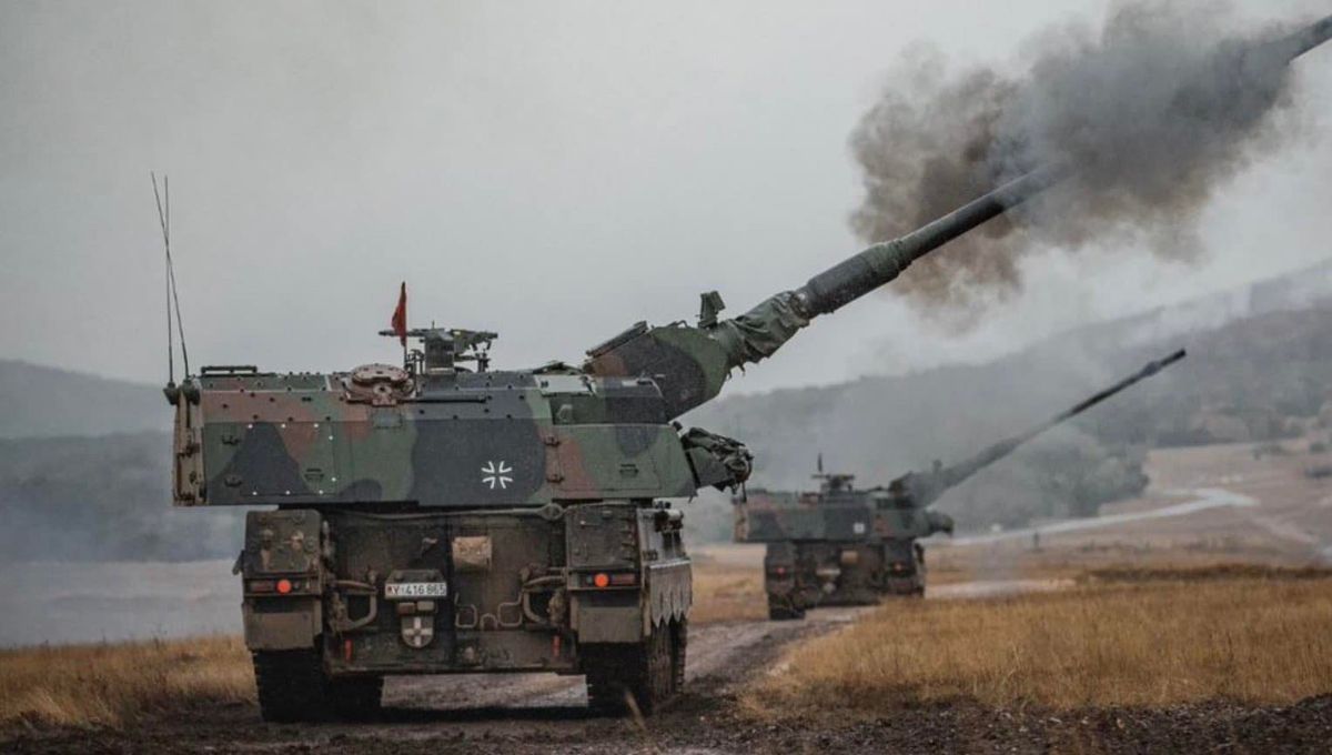 ЗСУ отримали німецькі артилерійські установки Panzerhaubitze 2000