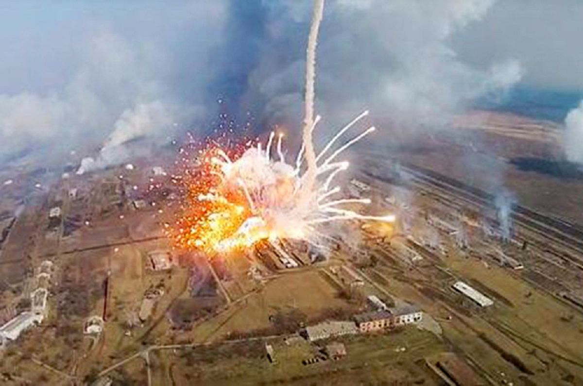 Повітряні сили ЗСУ знищили два безпілотники, ракету Х-59 і склади з боєприпасами