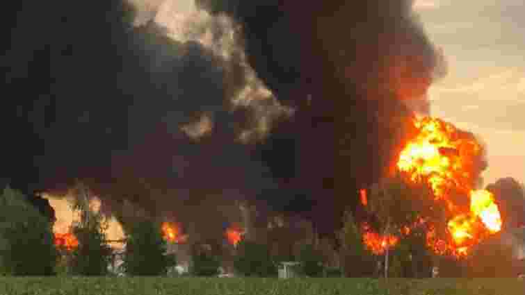 Пожежу нафтобази на Дніпропетровщині після атаки росіян гасили 108 годин