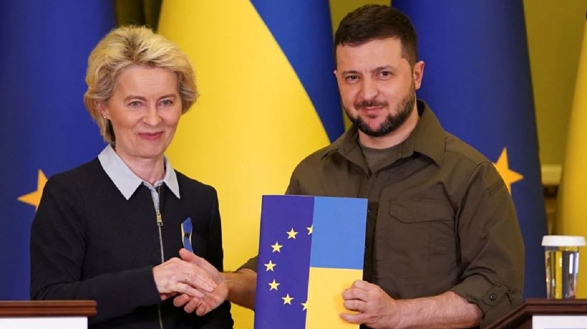 Зеленський прокоментував надання Україні статусу кандидата у члени ЄС