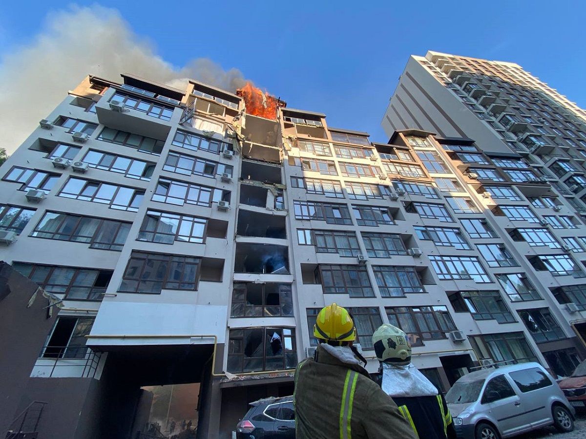 Росіяни завдали масштабного ракетного удару по Києву