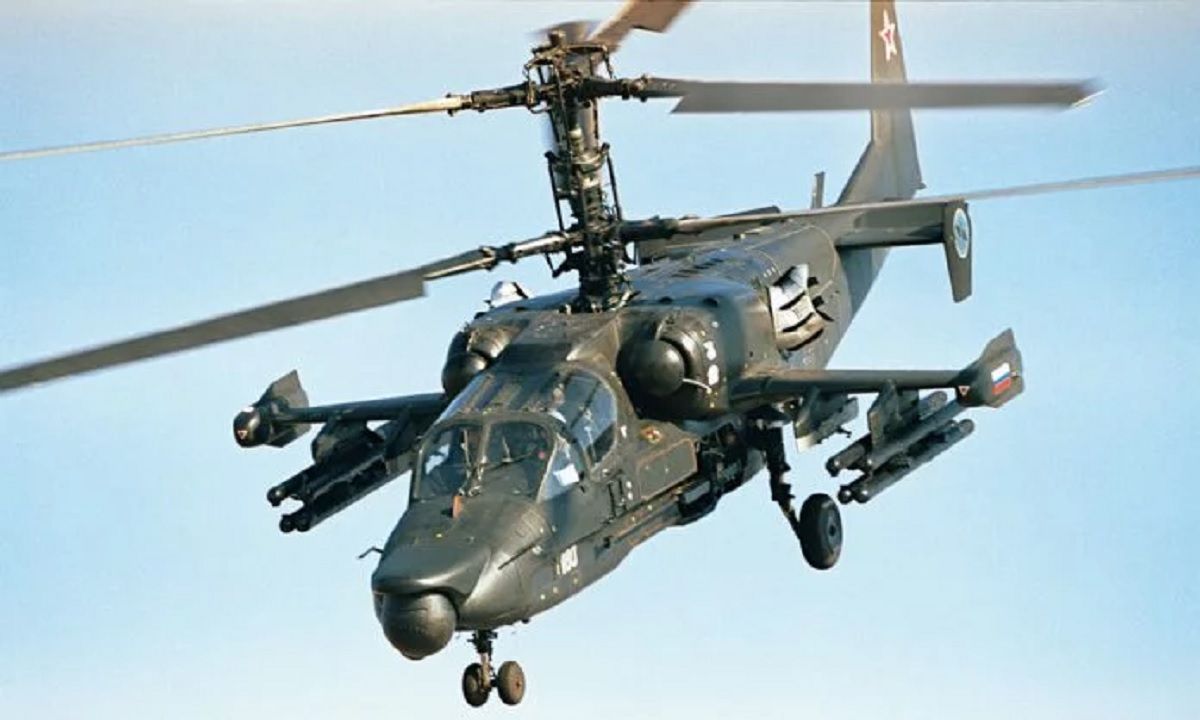 ЗСУ збили російський вертоліт Ка-52 «Алігатор»