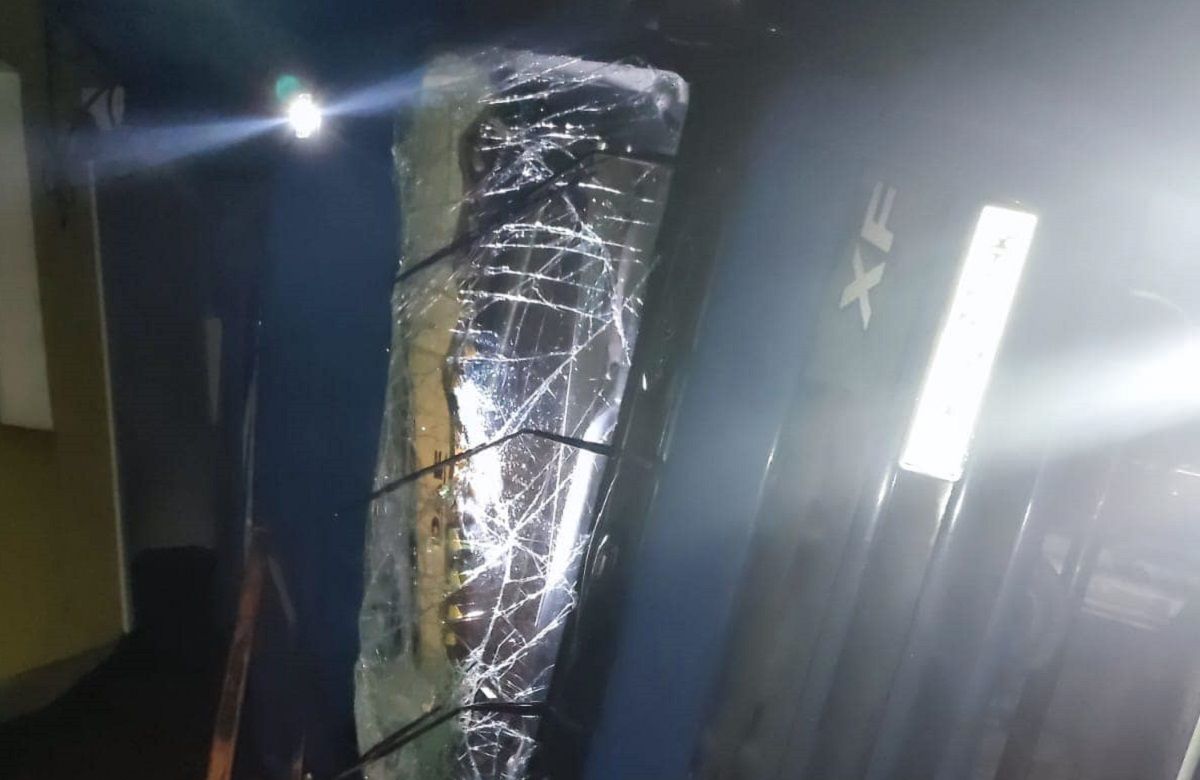 П'яний водій перекинув вантажівку DAF на Тернопільщині