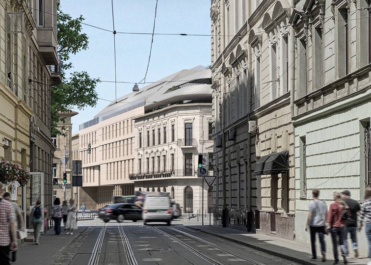 Яким буде новий готель на проспекті Свободи у Львові: візуалізація 11