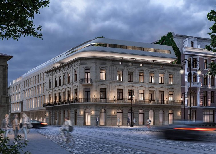 Яким буде новий готель на проспекті Свободи у Львові: візуалізація 13