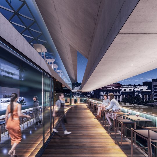 Яким буде новий готель на проспекті Свободи у Львові: візуалізація 18