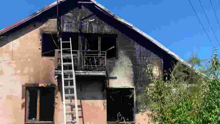Під час пожежі у приватному будинку під Львовом загинули двоє дітей