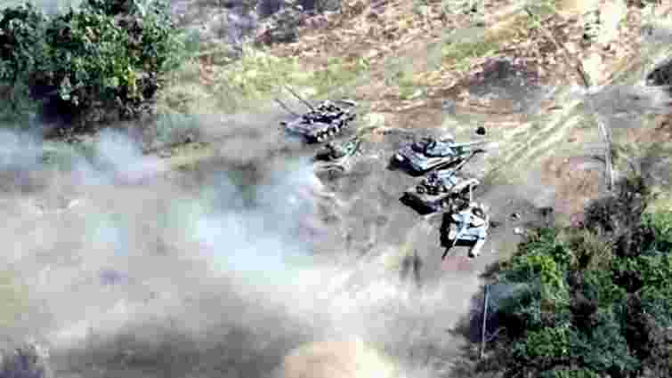 Українські десантники ефектно знищили танкову роту росіян