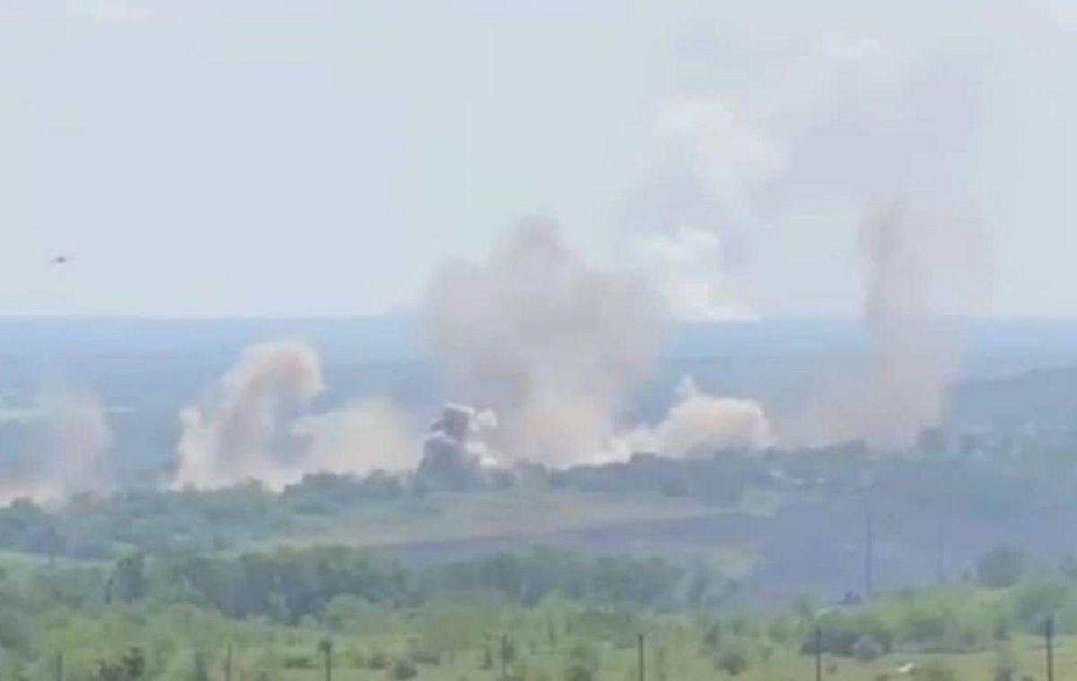 На Луганщині ЗСУ знищили ворожі казарми та склади з боєприпасами
