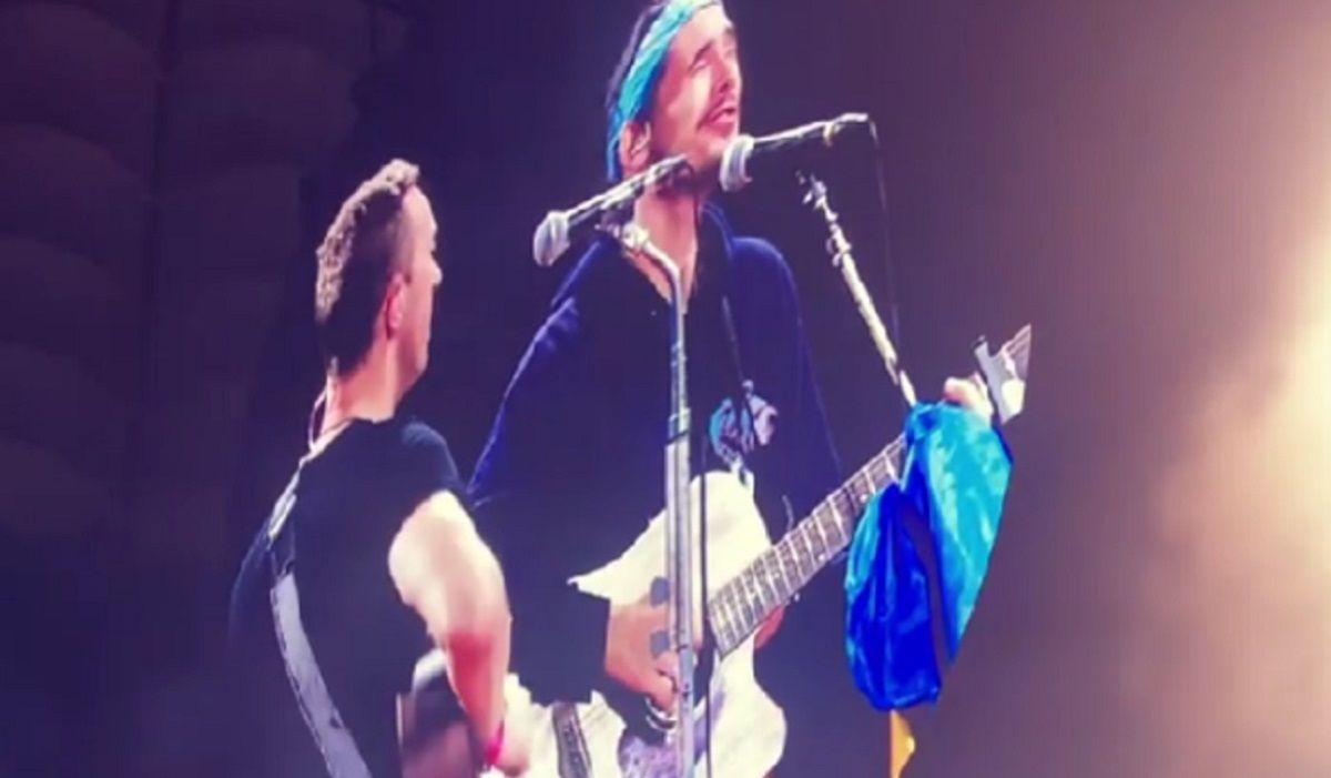 На концерті у Варшаві британський гурт Coldplay виконав пісню «Океану Ельзи»