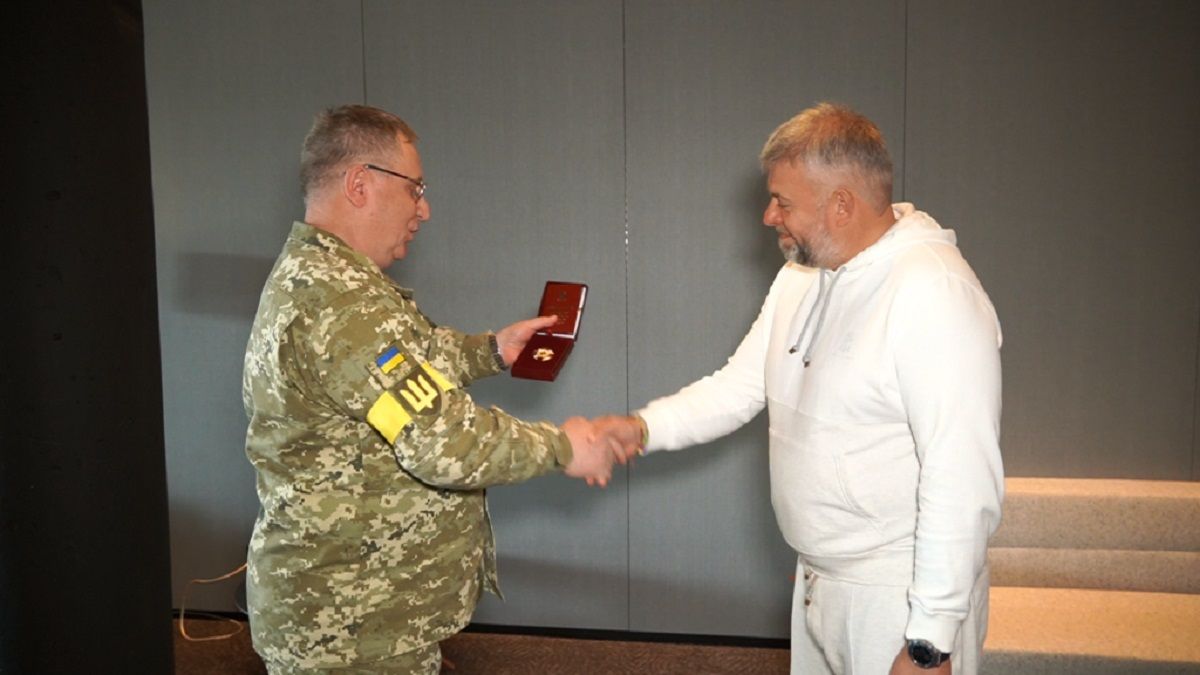 Президент ФК «Рух» Григорій Козловський отримав «Знак пошани» за допомогу ЗСУ