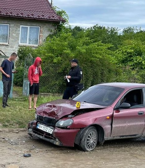 Двоє дітей постраждали в ДТП з вини п’яного водія біля кордону з Польщею 14