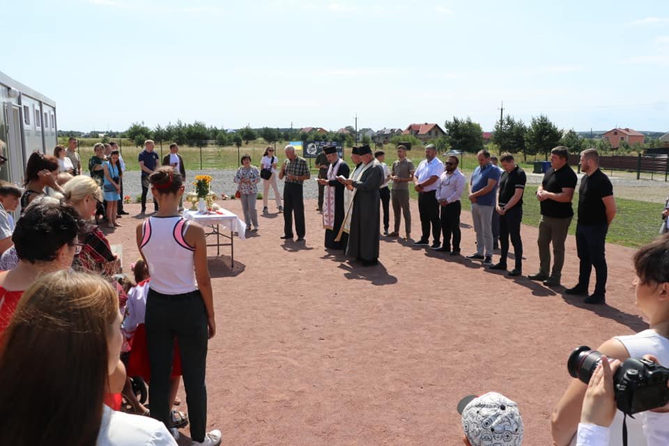 Ще одне модульне містечко для переселенців відкрили на Львівщині 17