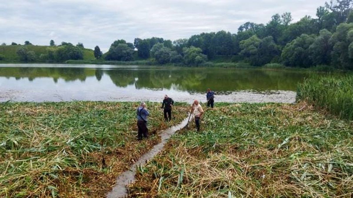 Закинуту технічну водойму у Жидачеві планують перетворити на гідропарк