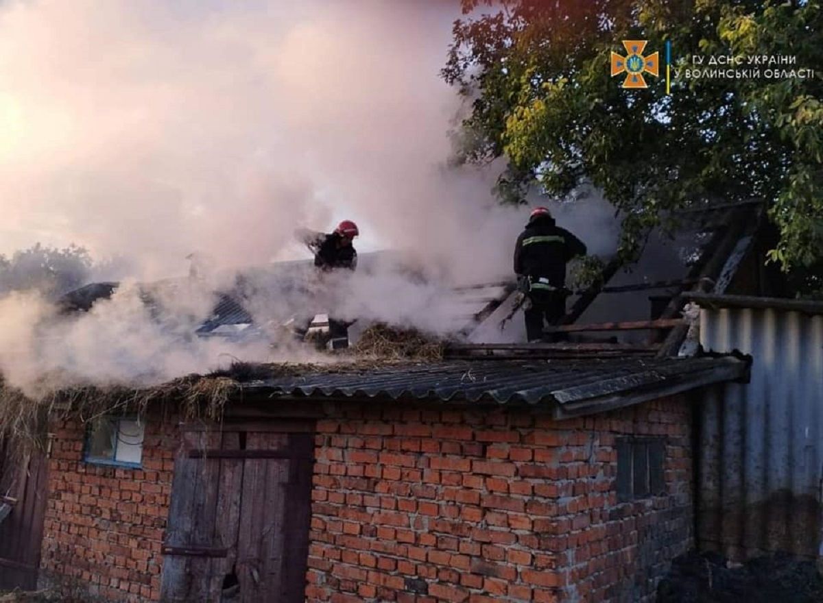Мешканець Волині загинув у пожежі разом з 4-річною донькою