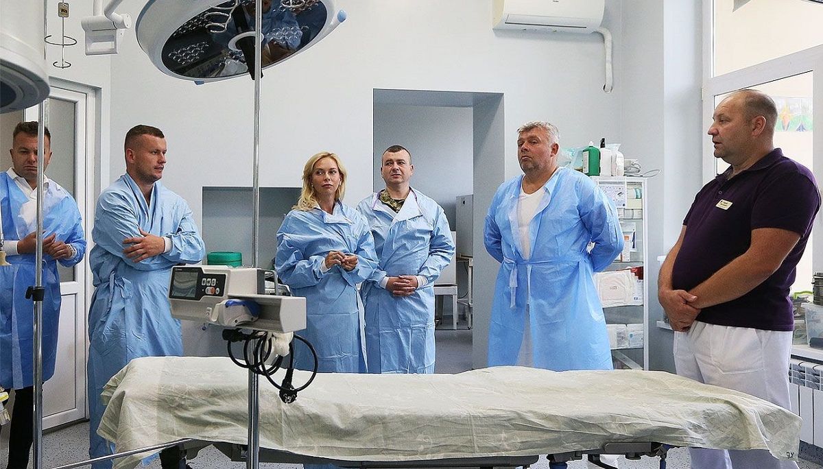 Козловський подарував львівському госпіталю обладнання на 4 млн грн