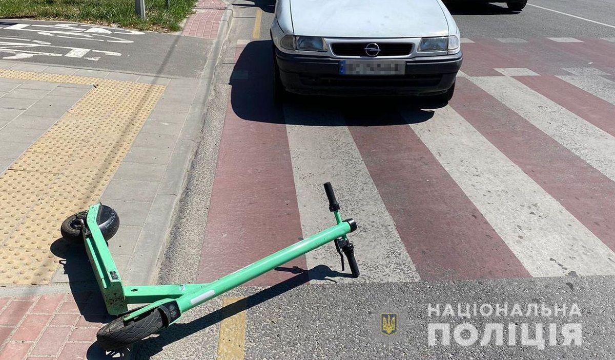 На Сихові легковик збив двох львів'ян на електросамокаті