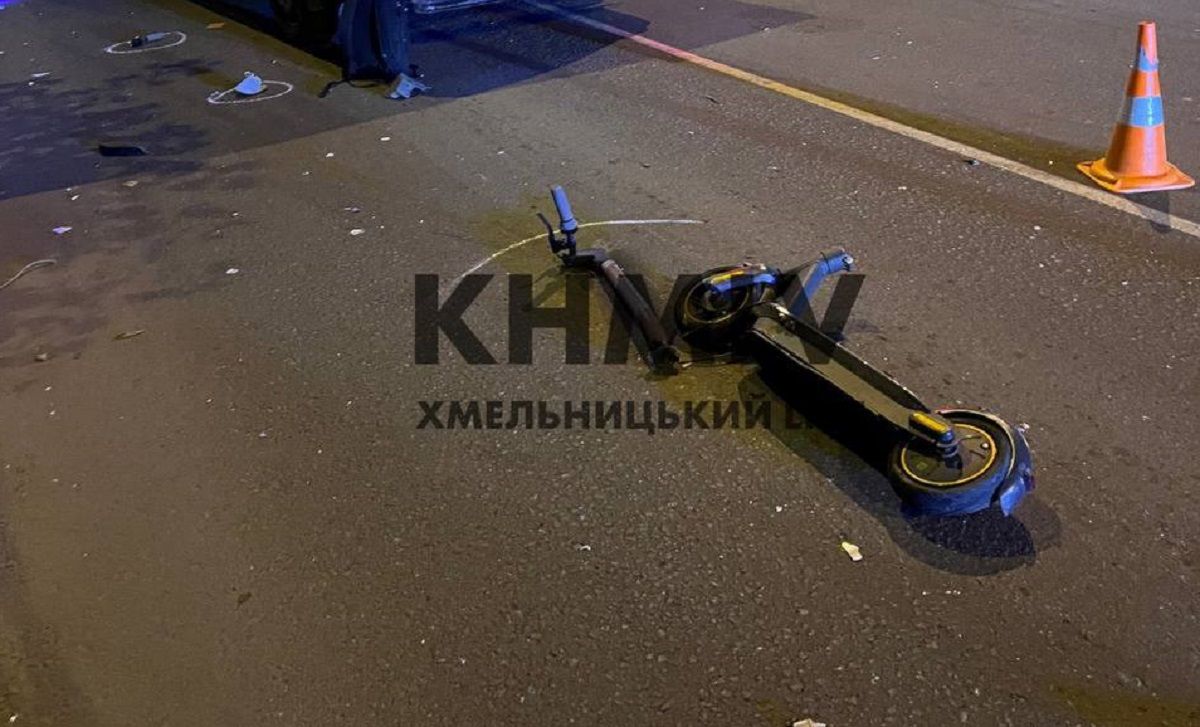 42-річний водій електросамоката загинув у ДТП у Хмельницькому 