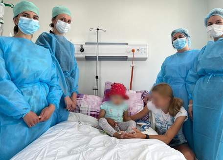У Львові успішно провели першу трансплантацію кісткового мозку дитині