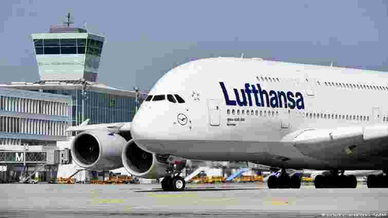 Lufthansa скасувала понад тисячу авіарейсів через страйк персоналу