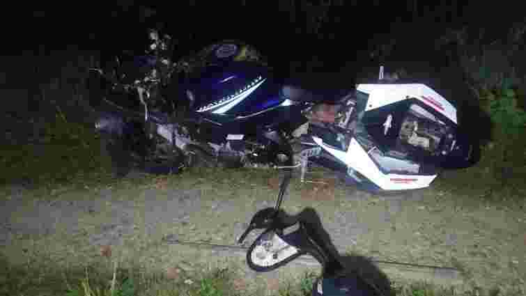 Двоє підлітків розбились на мотоциклі у селі біля Стрия