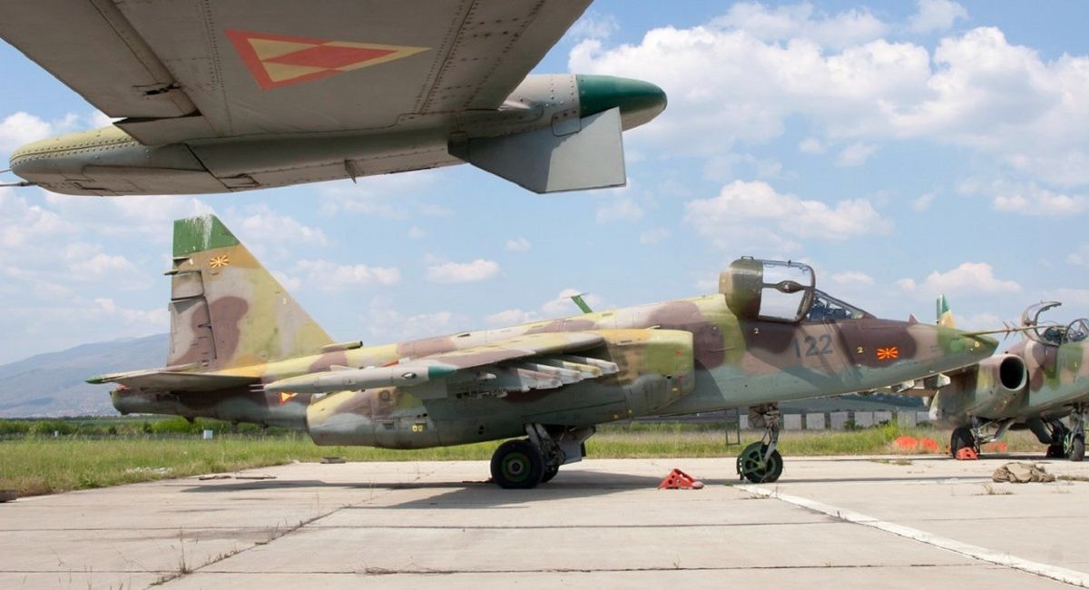 Північна Македонія передала Україні чотири штурмовики Су-25, – ЗМІ
