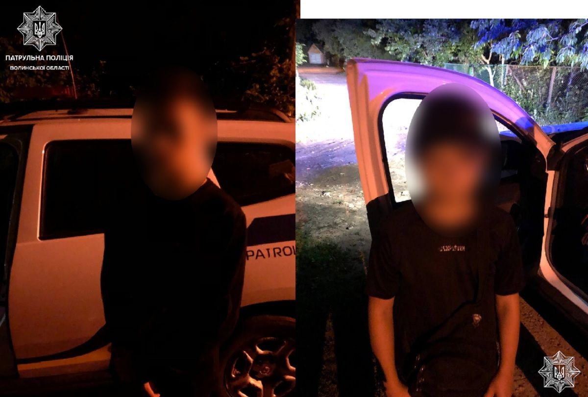 Під час комендантської години вночі у Луцьку виявили двох підлітків