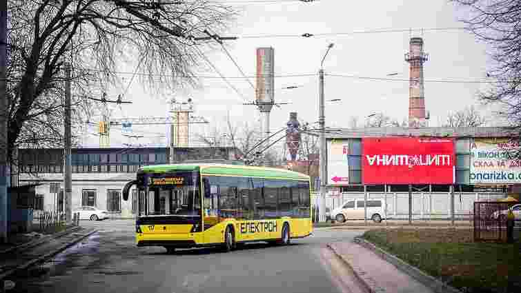 Тролейбус №23 у Львові змінить маршрут руху