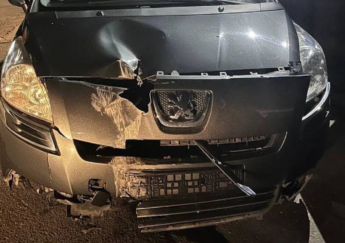 П'яний 31-річний водій Peugeot у Рівному збив світлофор і втік 