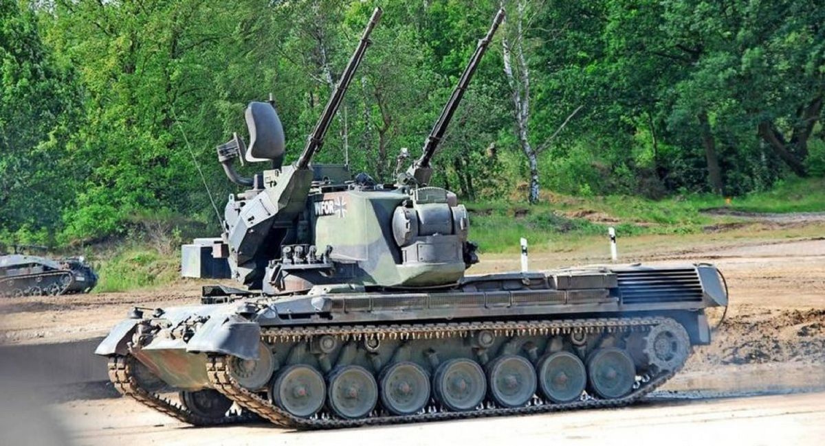 Україна отримала від Німеччини нову партію зенітних установок Gepard