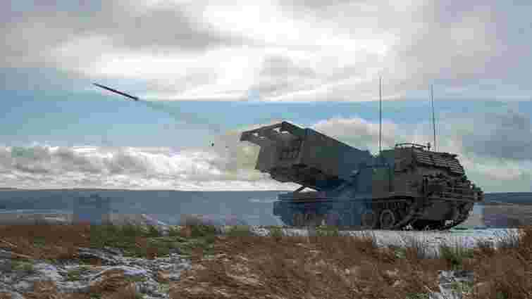В Україну прибула нова партія ракетних систем M270