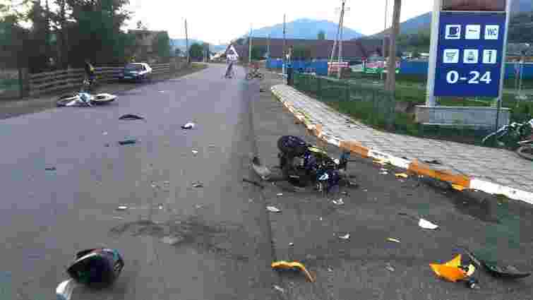 15-річний скутерист загинув внаслідок ДТП з мотоциклом на Закарпатті