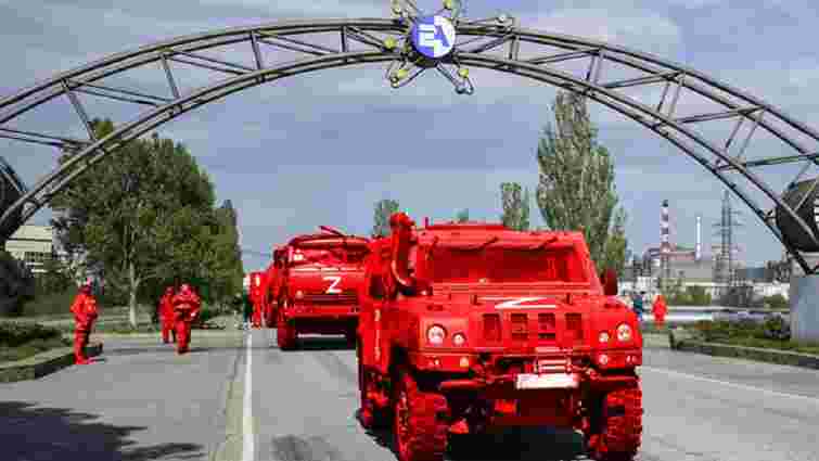 Росіяни збільшили кількість військової техніки на Запорізькій АЕС