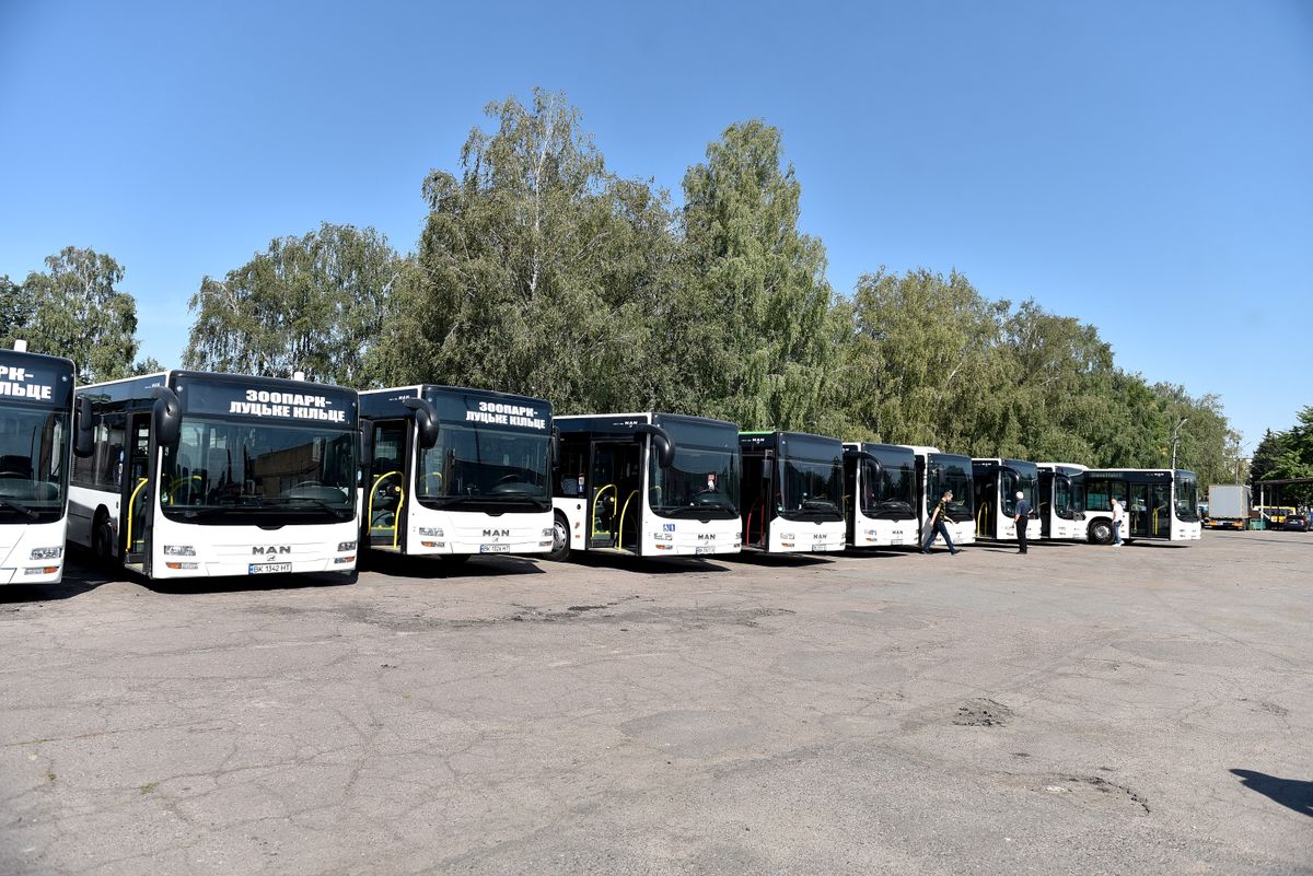 На вулиці Рівного вперше запускають 18 низькопідлогових автобусів