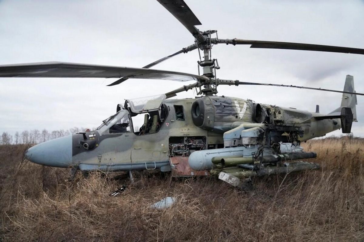 Українські захисники знищили на сході російський гелікоптер