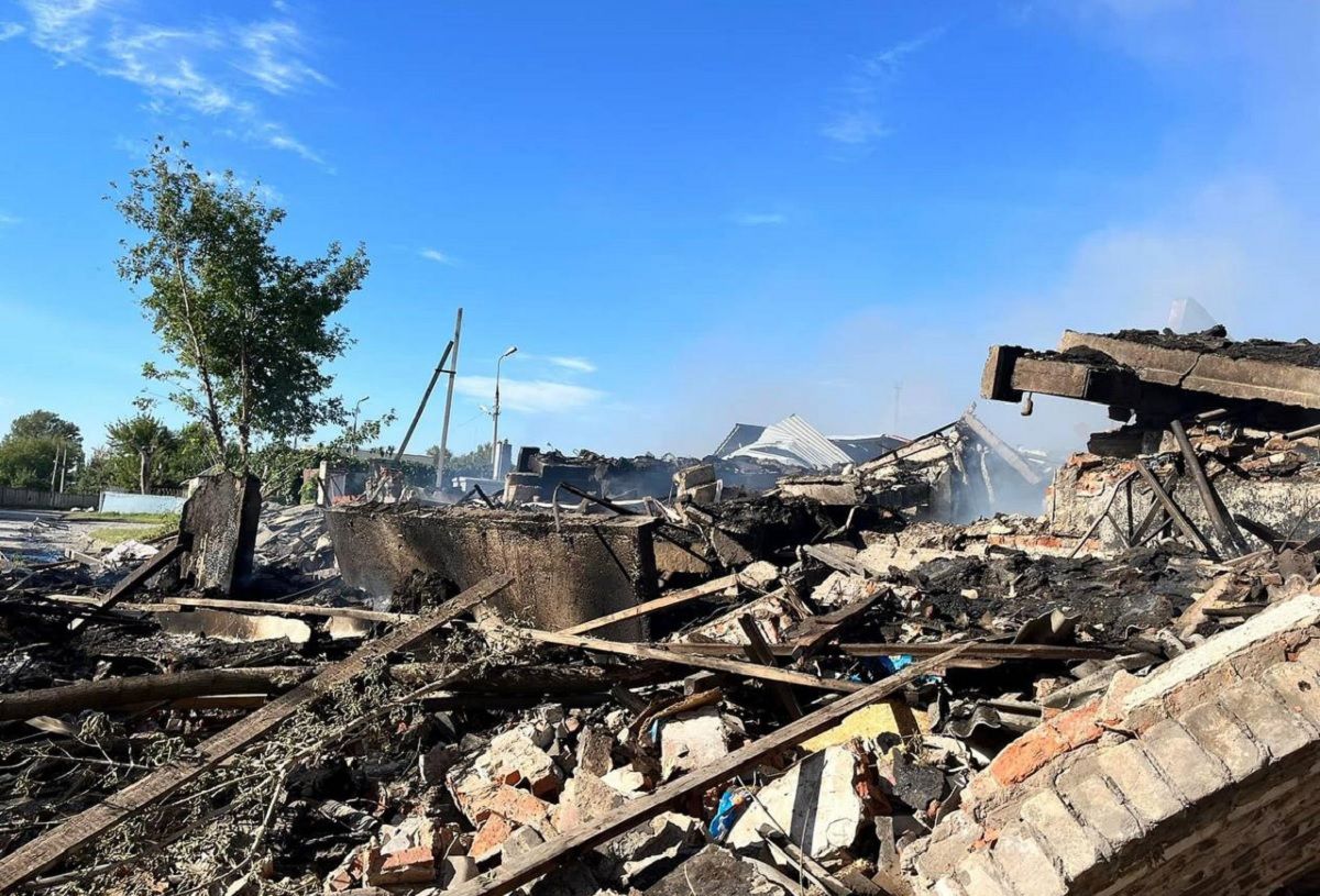 Окупанти обстріляли склади з гуманітарною допомогою у Краматорську