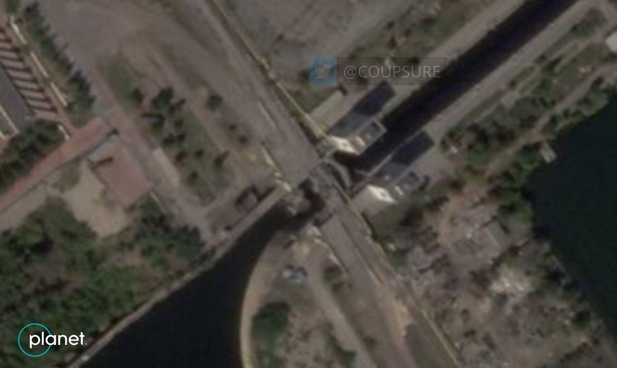 ЗСУ знищили автомобільний міст у Новій Каховці