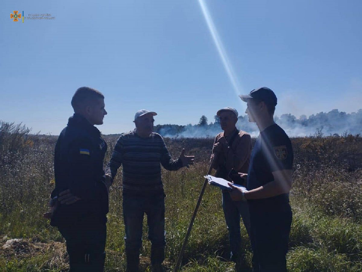 Рятувальники знайшли 66-річного палія, який спричинив пожежу біля Ковеля 