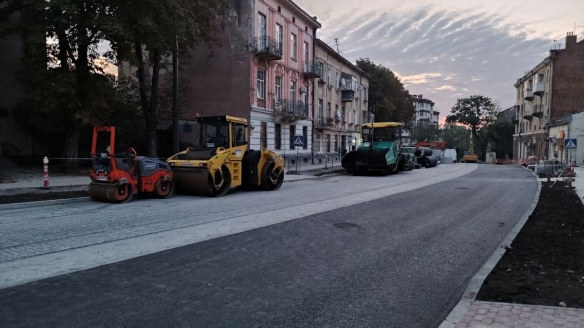 Ще одну частину вул. Шевченка у Львові відкрили для проїзду