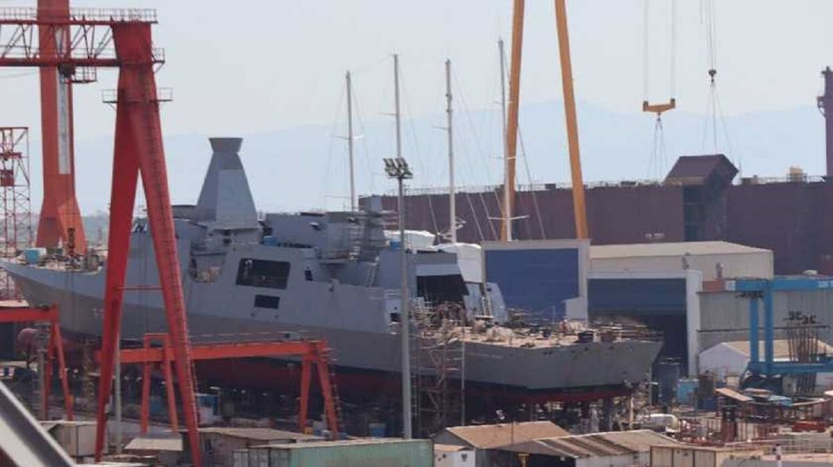 У Туреччині показали корпус майбутнього флагмана ВМС України