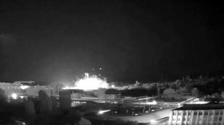 Російська ракета впала біля ядерних реакторів Південноукраїнської АЕС