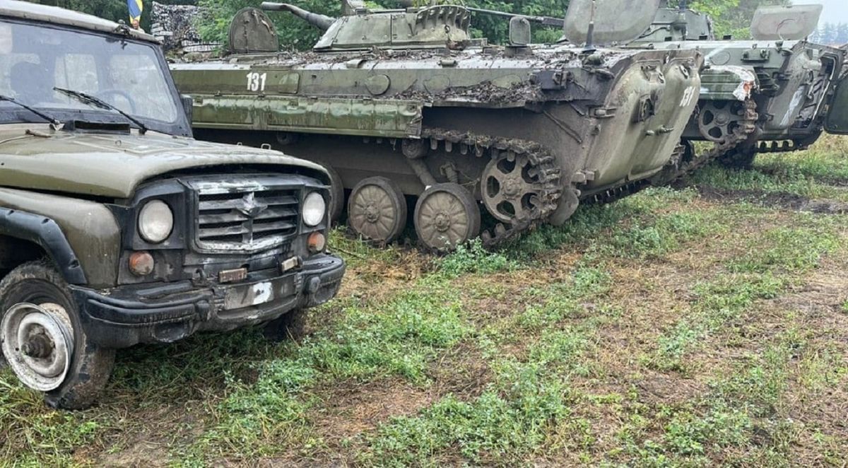 На околицях Балаклії знайшли запасний командний пункт росіян